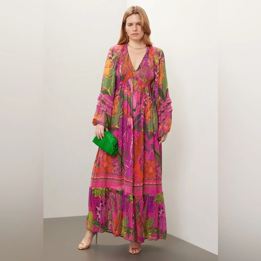 FARM Rio Pink Cool Leopards Maxi - Picture 3 of 8